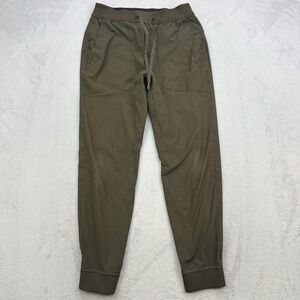 Lululemon Pants Mens Medium Green Joggers ABC Warpstreme Cuffed Workout Athletic